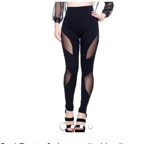 CEMI CERI legging black color size S, used as new - Picture 2 of 9